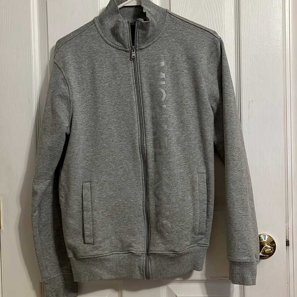 Michael Kors Grey Zip-Up
